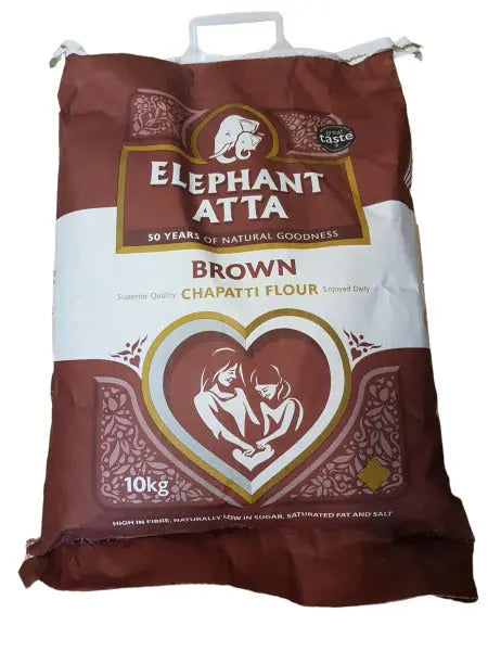 Elephant Atta Brown, 10kg My Store