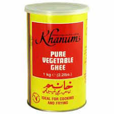 Khanum Vegetable Ghee, 1kg – Non-Dairy Cooking Fat My Store