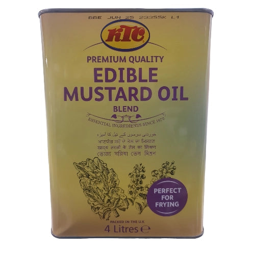 KTC Mustard Oil – Pure Cold-Pressed Cooking Oil My Store
