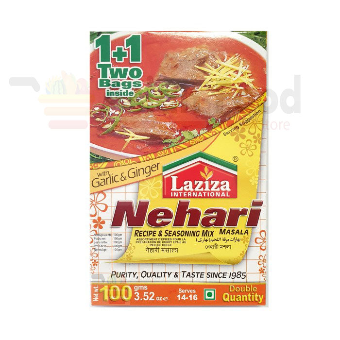 Laziza Nehari Masala 100g – Traditional Slow-Cooked Beef Curry Mix My Store