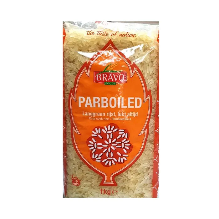 Bravo Parboiled Rice, 1kg My Store