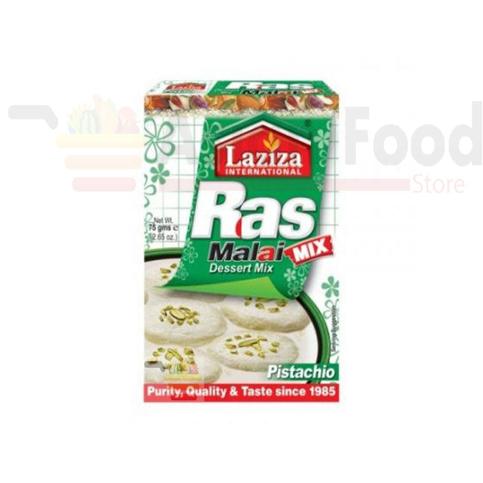 Laziza Pistachio Ras Malai Mix 75g – Soft & Creamy Dessert Treat My Store