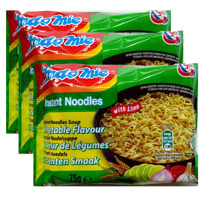Indomie Vegetable Flavour, 75g – Healthy & Delicious Instant Noodles My Store
