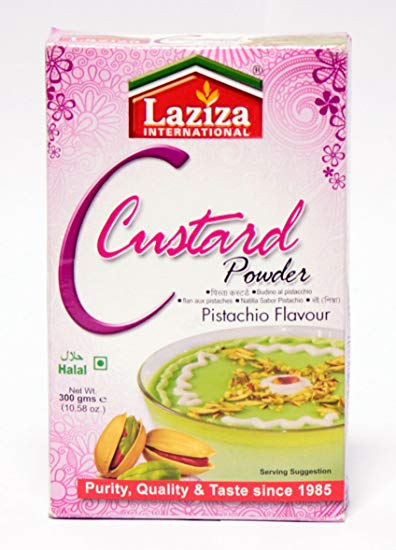 Laziza Pistachio Custard Powder 300g – Rich & Nutty Dessert Mix