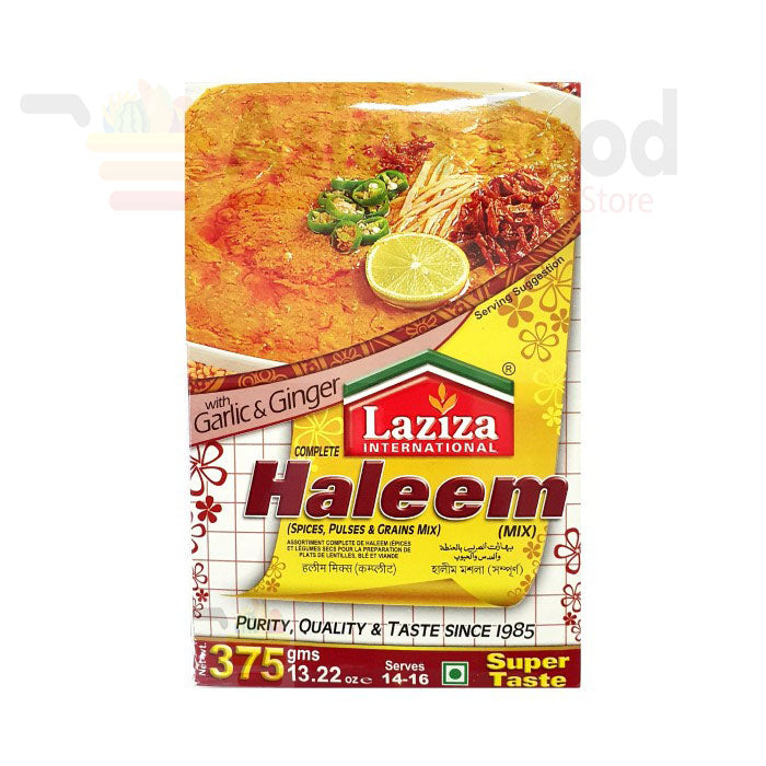 Laziza Haleem Mix 375g – Traditional Spiced Wheat & Meat Stew My Store