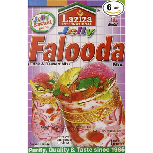 Laziza Falooda Jelly Mix 235g – Refreshing Dessert Drink Base