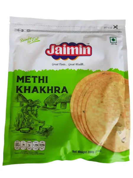 Jaimin Khakra – Crispy Indian Whole Wheat Snack My Store
