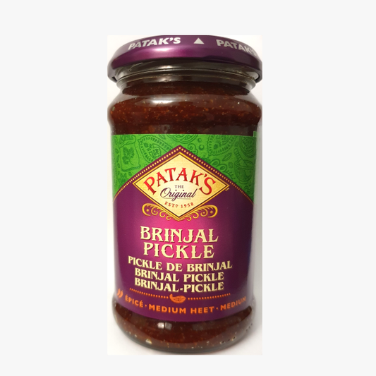 Patak’s Brinjal Pickle – Spicy & Tangy Eggplant Delight