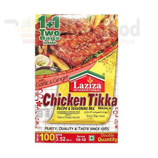 Laziza Chicken Tikka Masala 100g – Restaurant-Style BBQ Marinade