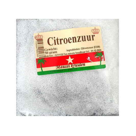 Citroenzuur (Citric acid), 50g My Store