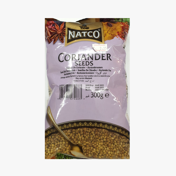 Whole Dhania, Coriander Seeds