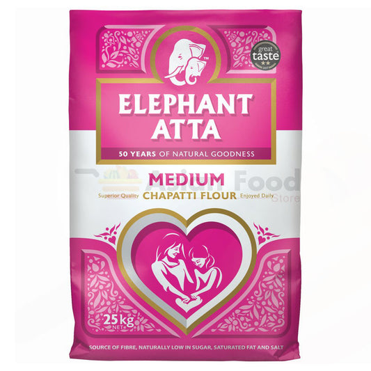 Elephant Atta Medium, 25kg