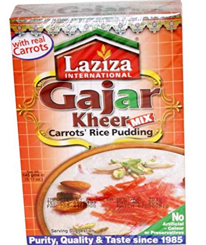 Laziza Gajar Kheer Mix 150g – Creamy Carrot Pudding Dessert