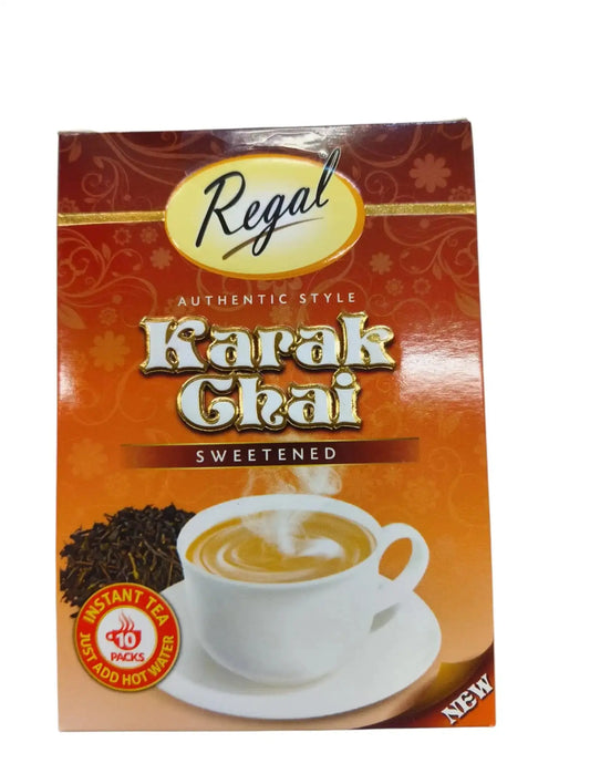 Regal Karak Chai Instant Tea – Sweetened | 10 Sachets Asian Food Store - Toko