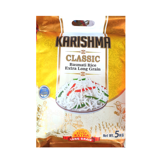 Basmati Rice – Karishma Classic, 5kg – Premium Aged Aromatic Rice My Store