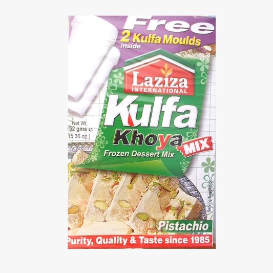 Laziza Kulfa Khoya Mix – Creamy, Traditional Kulfi Dessert Base
