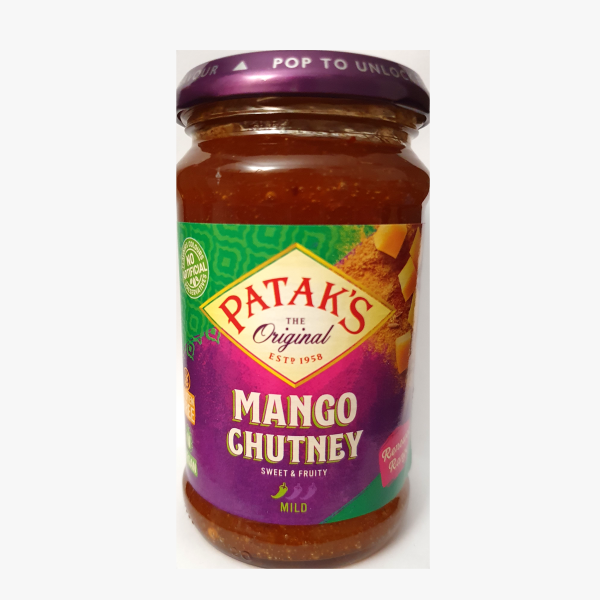 Patak’s Mango Chutney – Sweet & Tangy Indian Condiment
