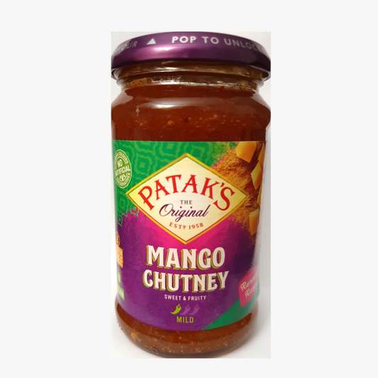 Patak’s Mango Chutney – Sweet & Tangy Indian Condiment