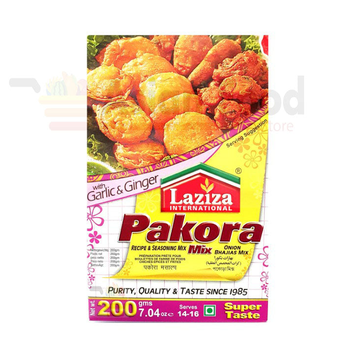 Laziza Pakora Mix 200g – Crispy & Spicy Gram Flour Fritter Mix
