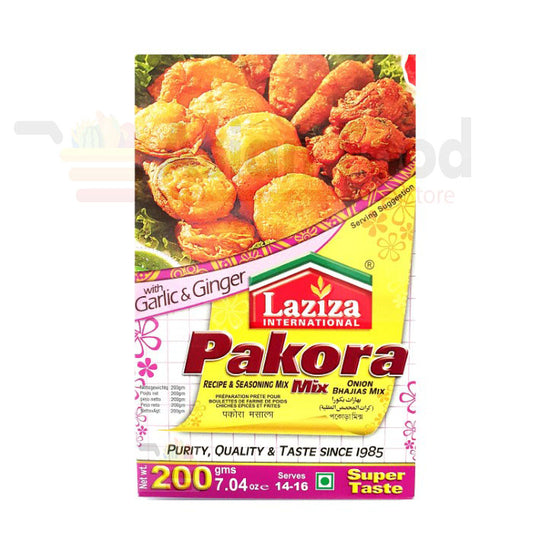 Laziza Pakora Mix 200g – Crispy & Spicy Gram Flour Fritter Mix