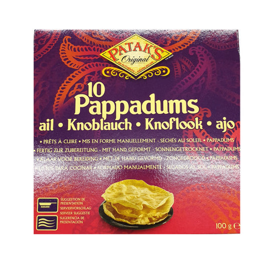Patak’s Pappadums – Crispy & Authentic Indian Snack