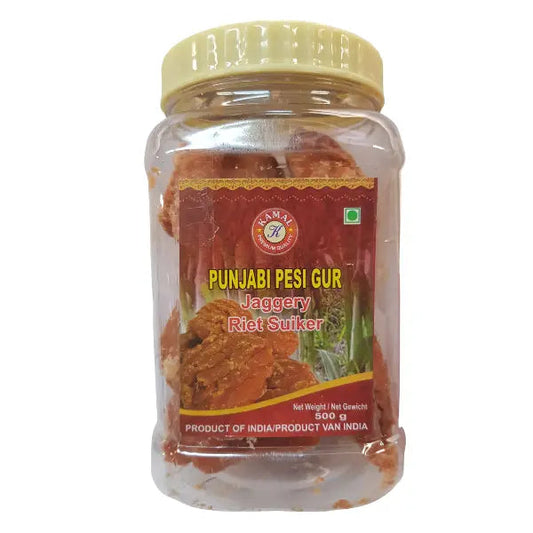 Heera Pesi Jaggery (Goor/Gur) – Unrefined Natural Sweetener My Store
