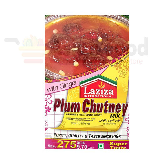 Laziza Plum Chutney Mix 275g – Sweet & Tangy Sauce Mix