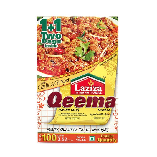 Laziza Qeema Masala 100g – Perfect Spice Blend for Minced Meat Curry