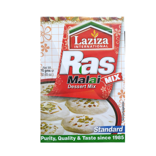 Laziza Ras Malai Mix 75g – Soft & Spongy Milk Cake Dessert Mix