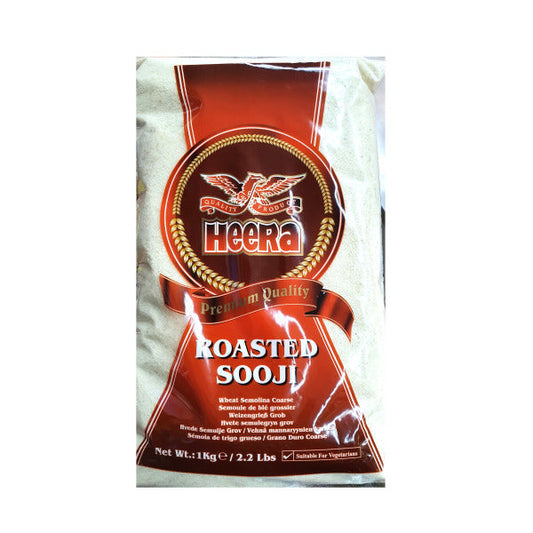 Roasted Rava (Sooji) – Pre-Roasted for Quick & Easy Cooking, 1kg My Store