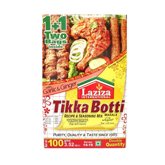 Laziza Tikka Botti Masala 100g – Smoky BBQ Spice Mix My Store